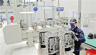 施洛特汽车零部件(天津)有限公司与大众变速器厂同步复工